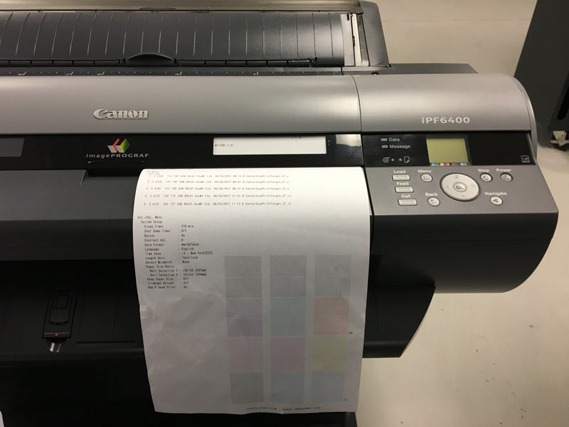 Absolute Toner 24" Canon imagePROGRAF iPF6400 6400 Large Format 12-Color Graphic Arts Printer with stand Large Format Printer