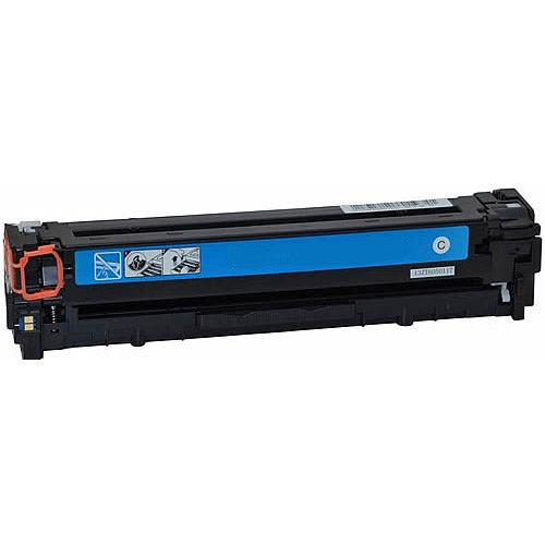 Compatible HP CB541A CE321A CF211A Cyan Printer Laser Toner Cartridge (HP 125 128 131) - Toner King