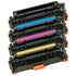 Compatible Canon 118 Printer Laser Toner Cartridge Set of 4 (Black, Cyan, Magenta, Yellow)