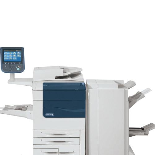 Xerox Color 550 Production Printer Copier Scanner Booklet Maker Finisher Print Shop photocopier REPOSSESSED only 218k