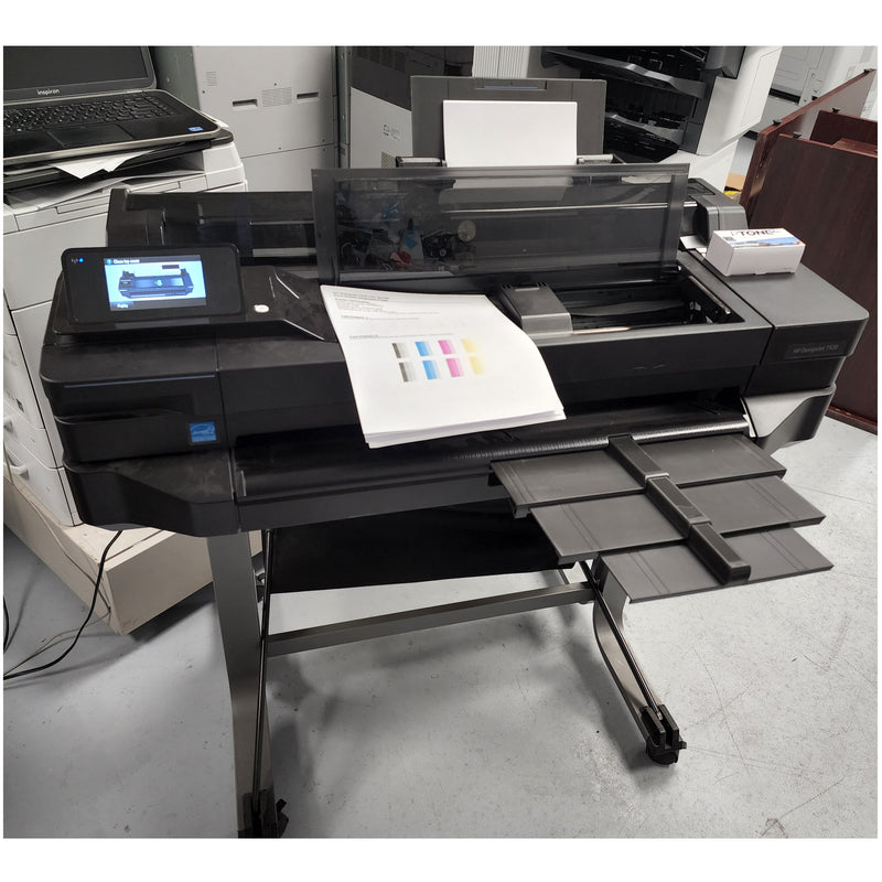 $25/Month HP DesignJet T520 Large Wide Format Color Wireless Inkjet Printer With Web Connectivity For Drawing