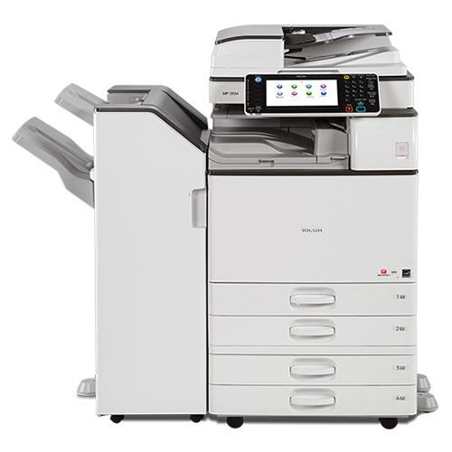 REPOSSESSED Ricoh MP 2554 Monochrome Copy Machine Color Scanner 11x17 Finisher -11k pages Printed