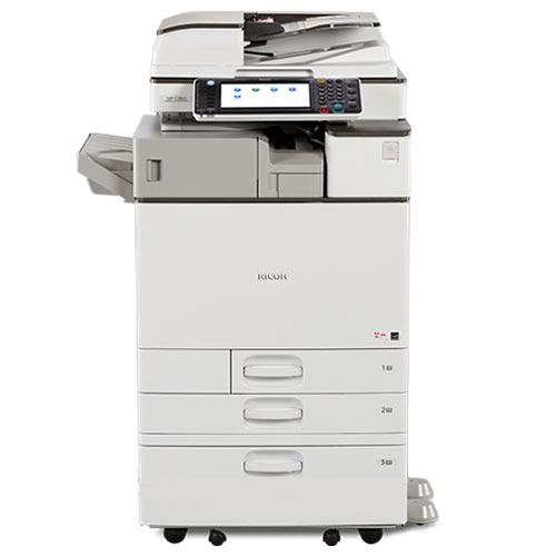 REPOSSESSED Only 12K pages - Ricoh MP 3054 Monochrome Multifunction Printer Copier Color Scanner 11x17 A3 Stapler