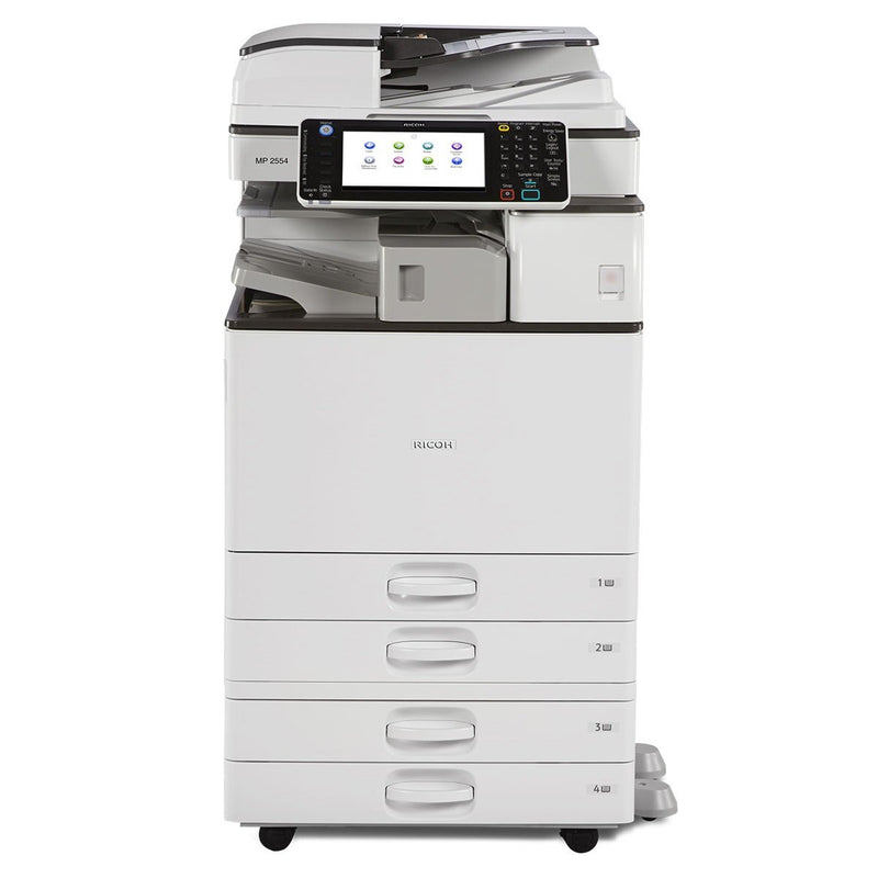 $39.99/Month Ricoh MP 2554 Monochrome Laser Multifunction Printer Copier Scanner Facsimile 11X17, 12x18 For Office Use