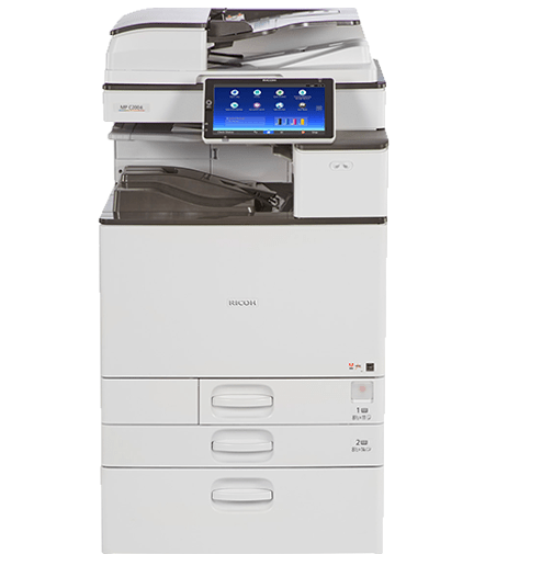 Absolute Toner Ricoh MP C2504 Color Laser Multifunction Printer Copier Scanner 11X17, 12x18 For Office - $65/Month Showroom Color Copiers