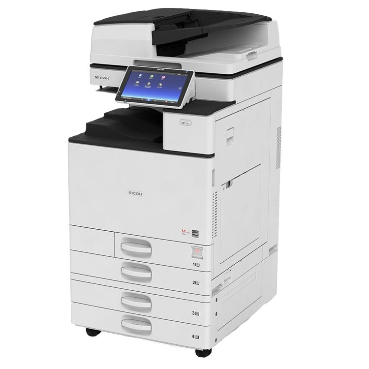 $72/Month Ricoh MP C3504 35PPM Office Commercial Color Copier Laser Printer Scanner, 11X17, 12x18 With Duplex, Network, ConnectKey Technology For Mid-Size, Large Workgroups And Busy Offices