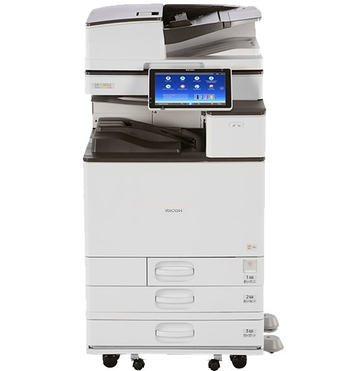 Absolute Toner Ricoh MP C6004 Color Laser Multifunction Printer Copier Scanner 11X17, 12x18 For Office (ALL-INCLUSIVE BULK PAGES INCLUDED) Showroom Color Copiers