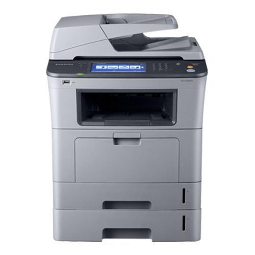 Absolute Toner Samsung SCX-5835FN Monochrome Multifunction Laser Printer, Small Commercial Large Toner 2 Trays For Office Showroom Monochrome Copiers