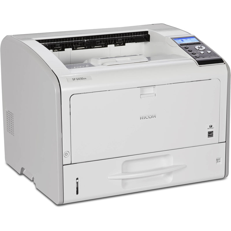 Absolute Toner Ricoh SP 6430DN Laser Monochrome LED Printer, Small Size Super Economical (Optional 2nd Tray), 11x17 For Office Use Showroom Monochrome Copiers