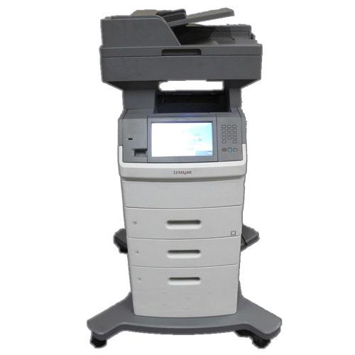 Lexmark XS654de XS654 Black & White Laser Printer Copier Color Scanner Fax Scan to Email