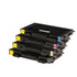 Compatible Samsung CLP-510D Printer Laser Toner Cartridge Set of 4 (Black Cyan Yellow Magenta)