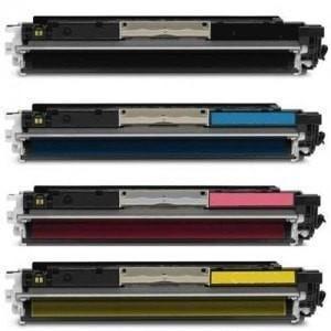 Compatible HP 126A Printer Laser Toner Cartridge Set of 4 (CE310A CE311A CE312A CE313A)