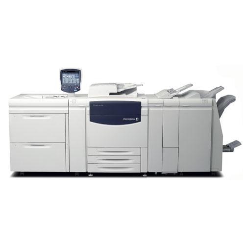 Xerox 700 700i Digital Color Press Production Print Shop Printer with booklet maker finisher Stapler LCT Paper Fold Hole Punch