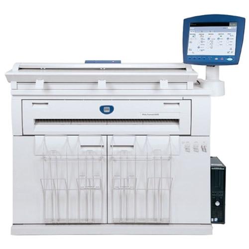 36" Xerox Wide Format 6604 Laser Multifunctional Engineering Digital Plan Printer B/W Print Colour Scan REPOSSESSED Only 70k Square Foot On meter